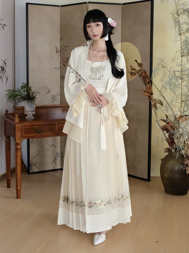 China Retro Embroidery Flare-Sleeve Jacket