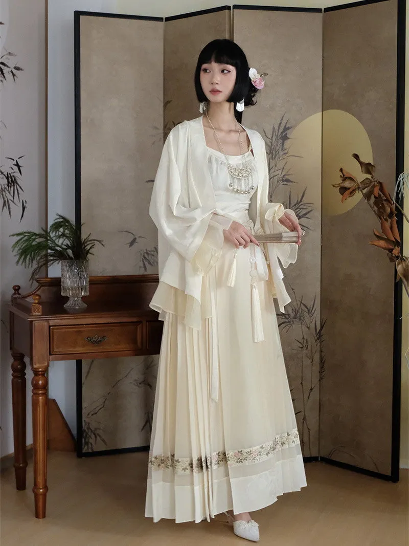 China Retro Embroidery Flare-Sleeve Jacket