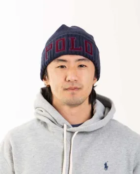 Corduroy Polo Beanie