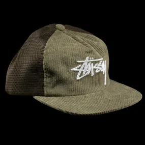 Corduroy Trucker Cap