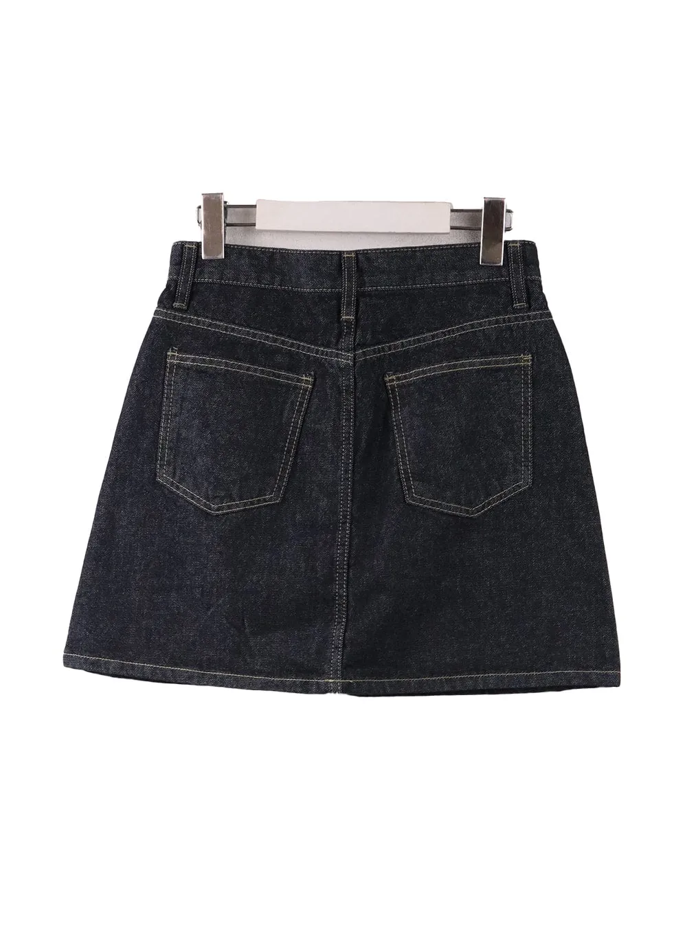 Denim Mini Skirt OF414