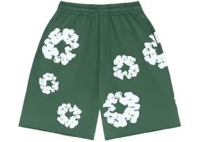 Denim Tears The Cotton Wreath Shorts Green