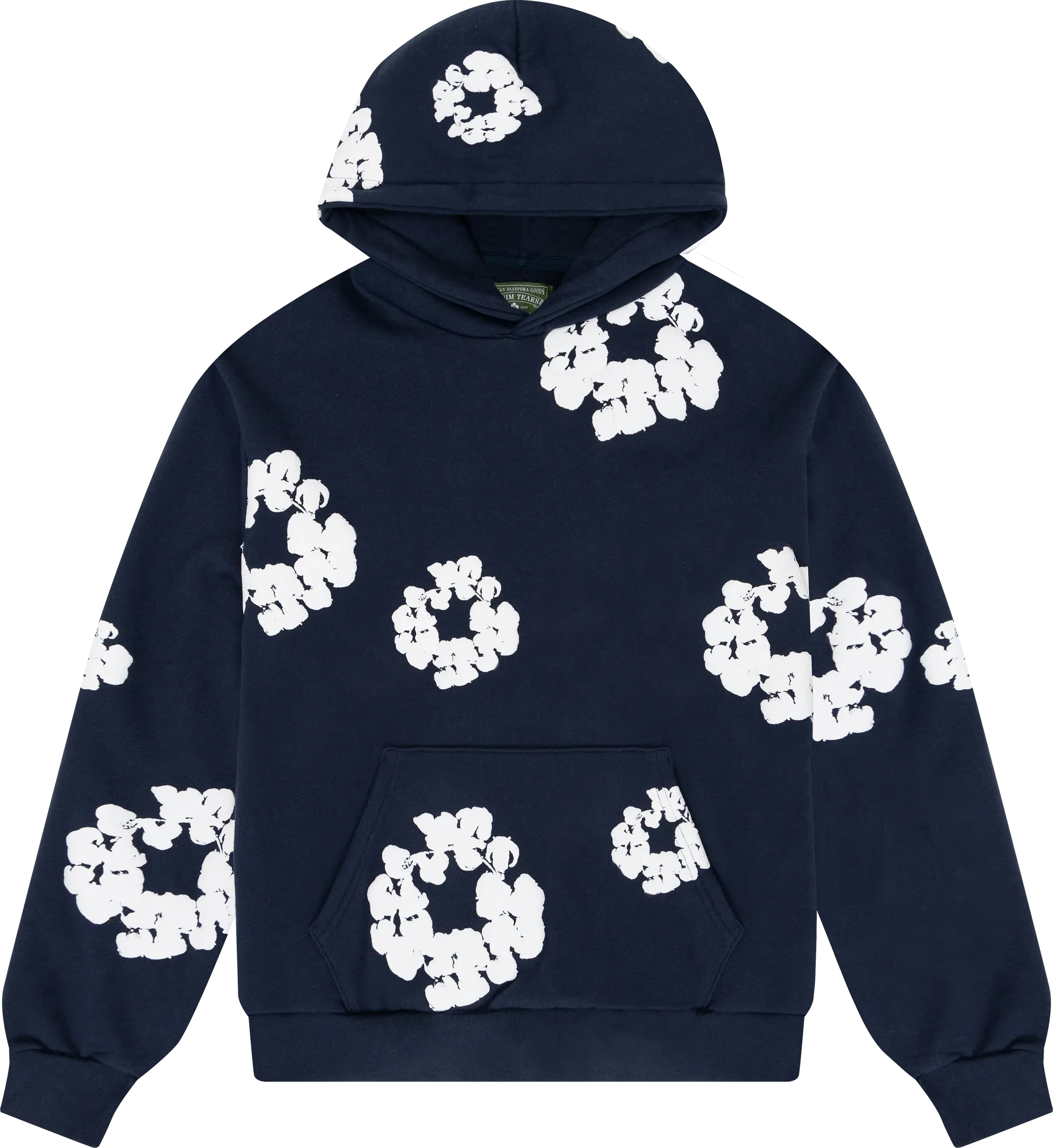 Denim Tears The Cotton Wreath Sweatshirt Navy