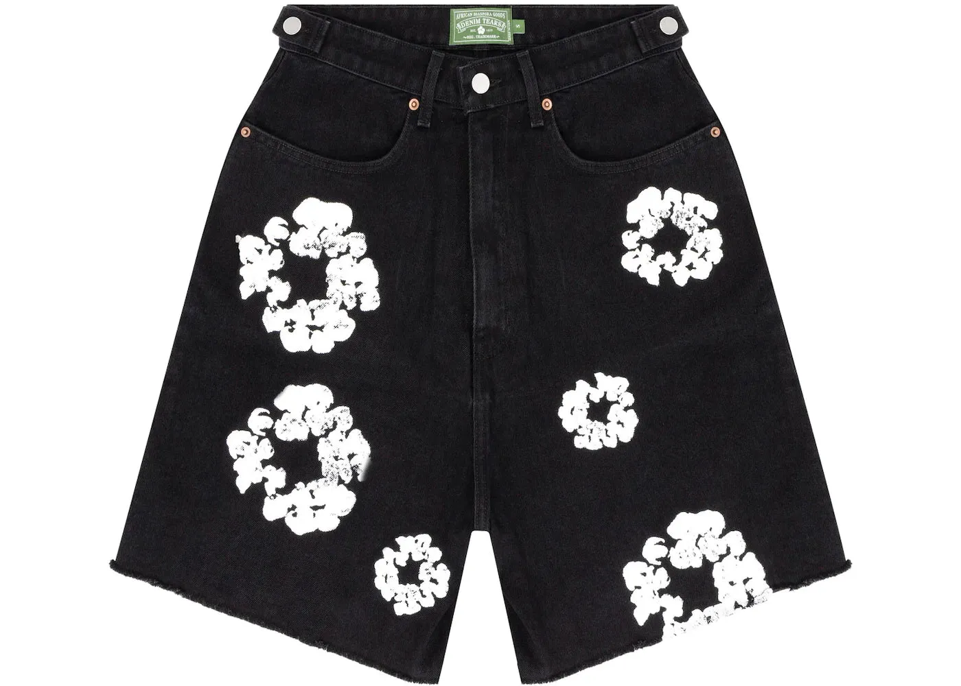 Denim Tears x Levi's Cotton Wreath Jean Short Black