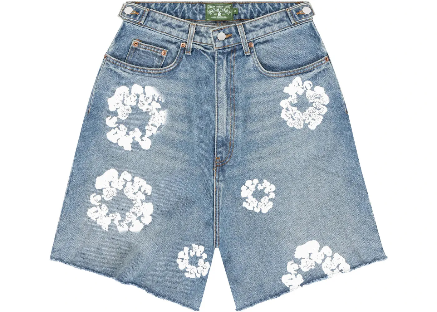 Denim Tears x Levi's Cotton Wreath Jean Short Light Wash