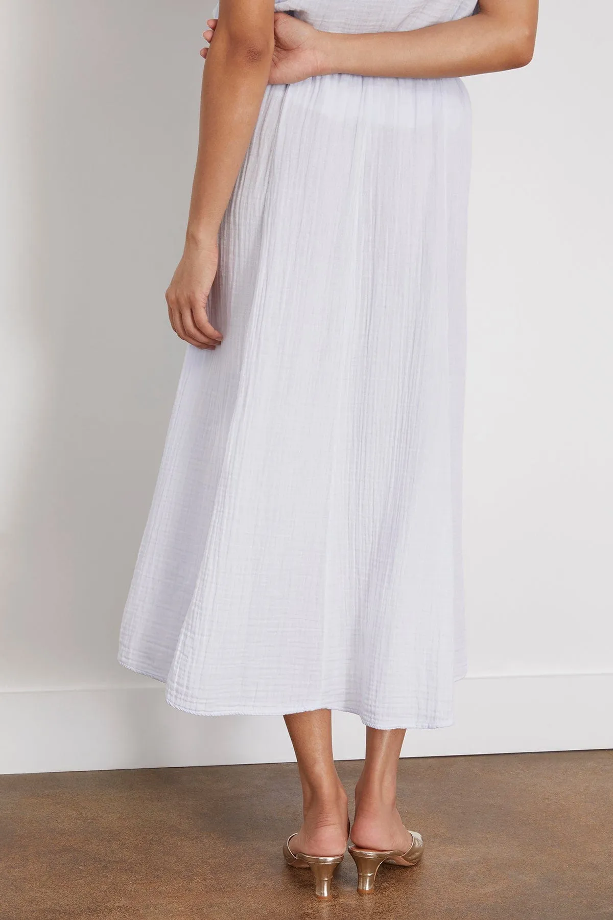 Deon Skirt in Pale Sky