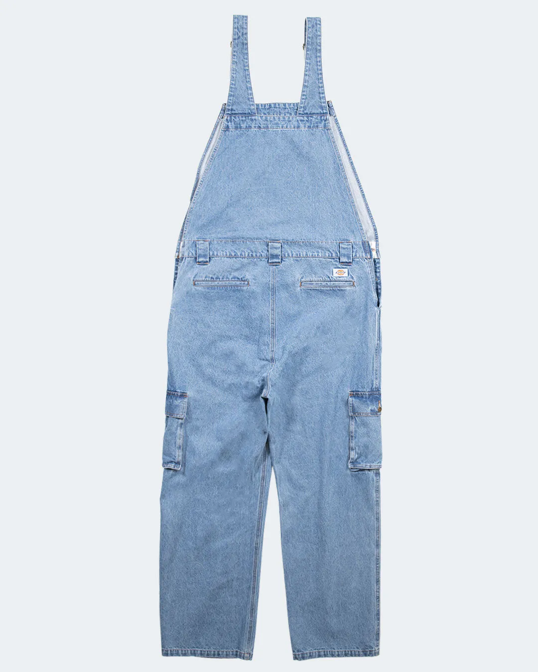 Dickies Bib n Brace Overalls Laredo Denim Light Indigo