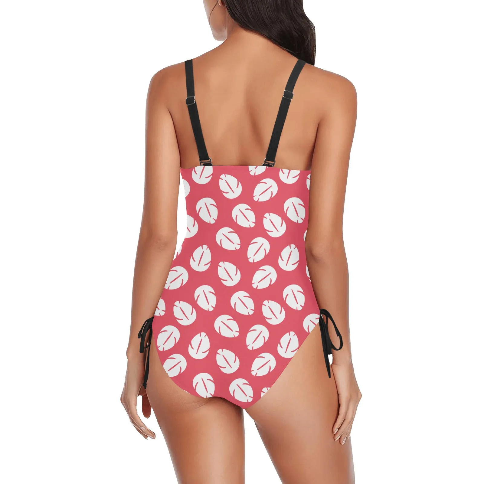 Disney Lilo And Stitch Lilo's Dress Drawstring Side Women's One-Piece Swimsuit