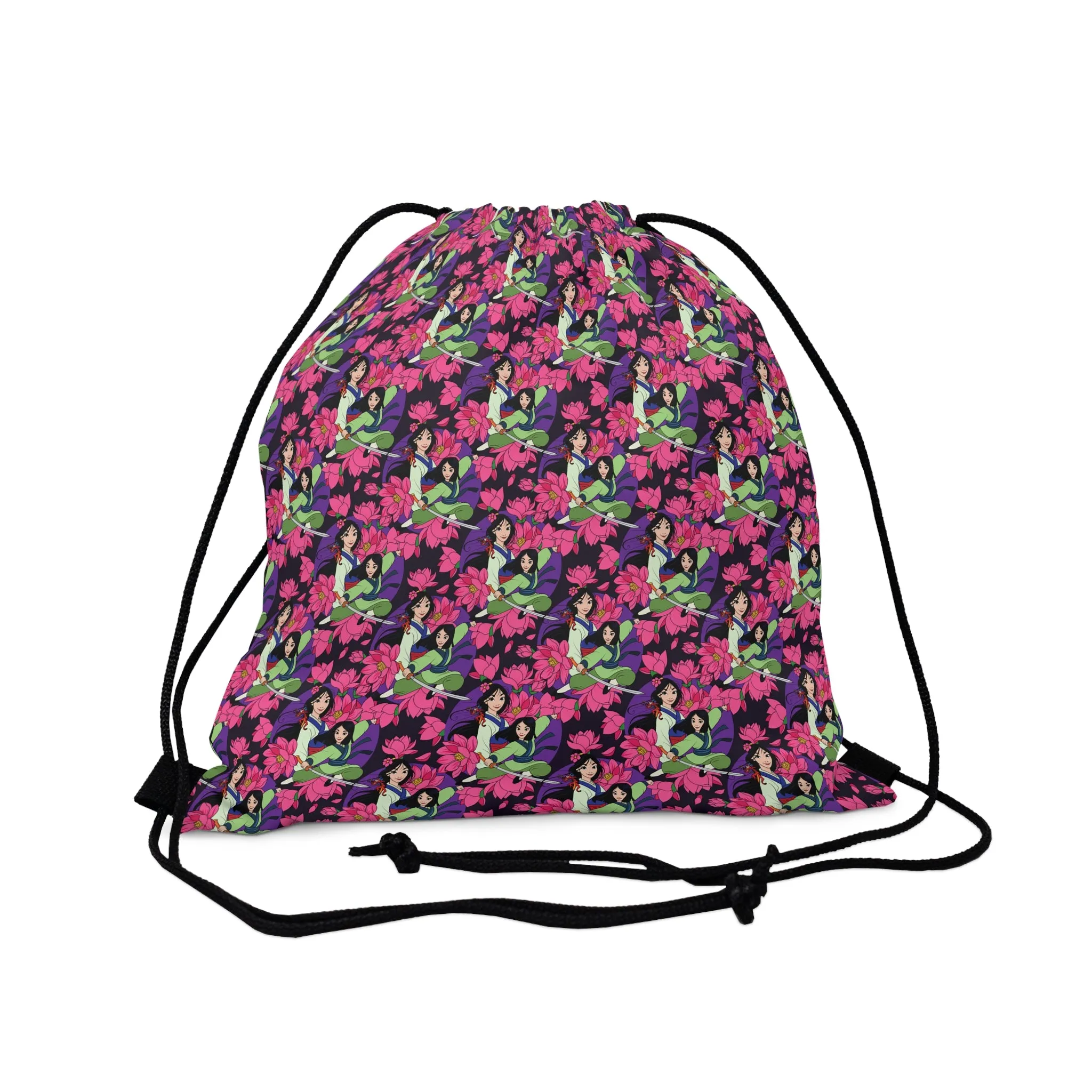 Disney Mulan Blooming Flowers Drawstring Bag