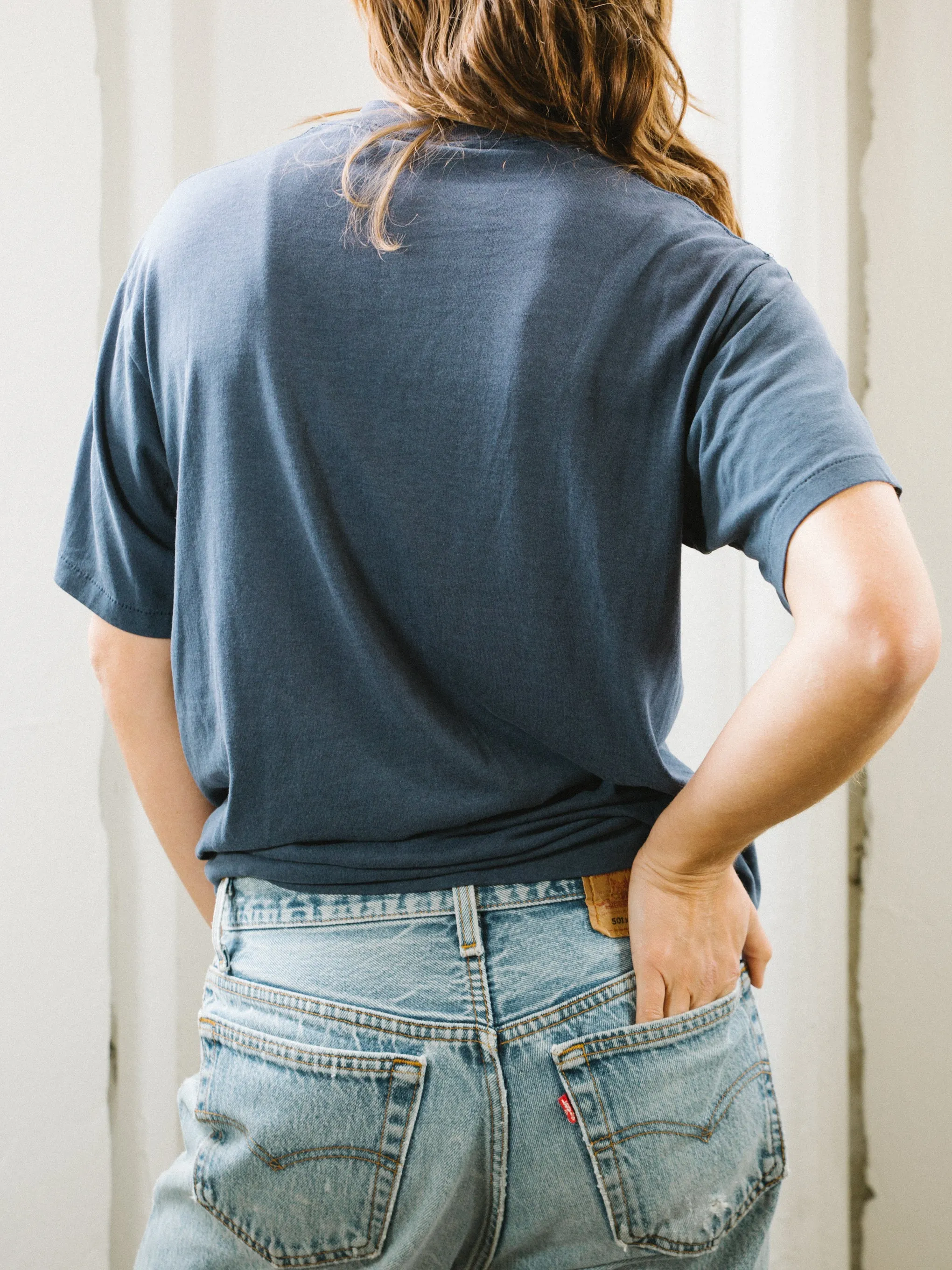 Distressed Columbia University Tee