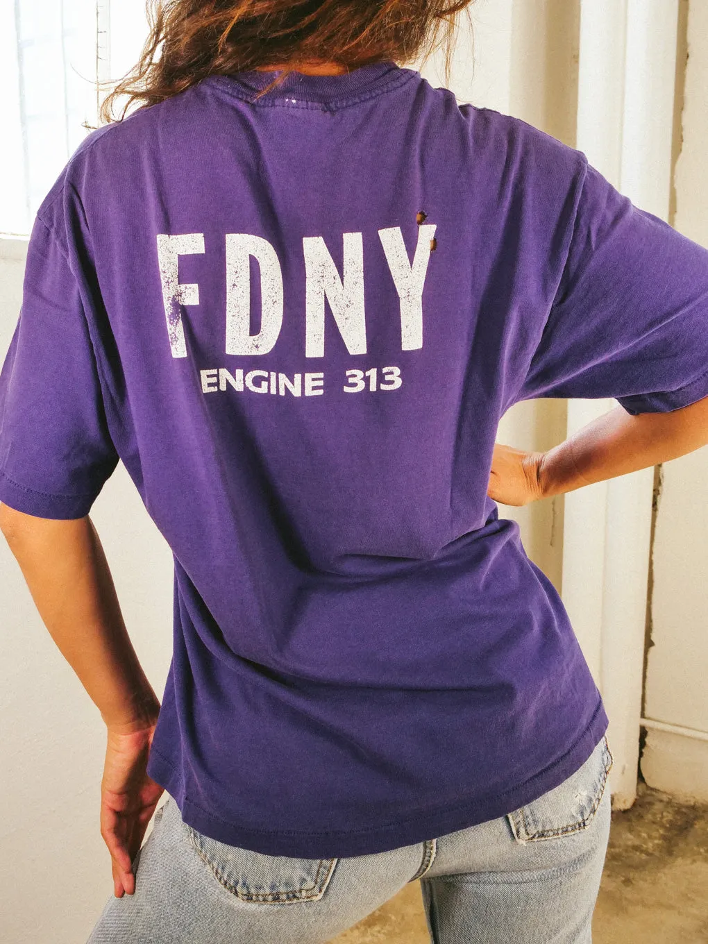 Distressed FDNY Tee