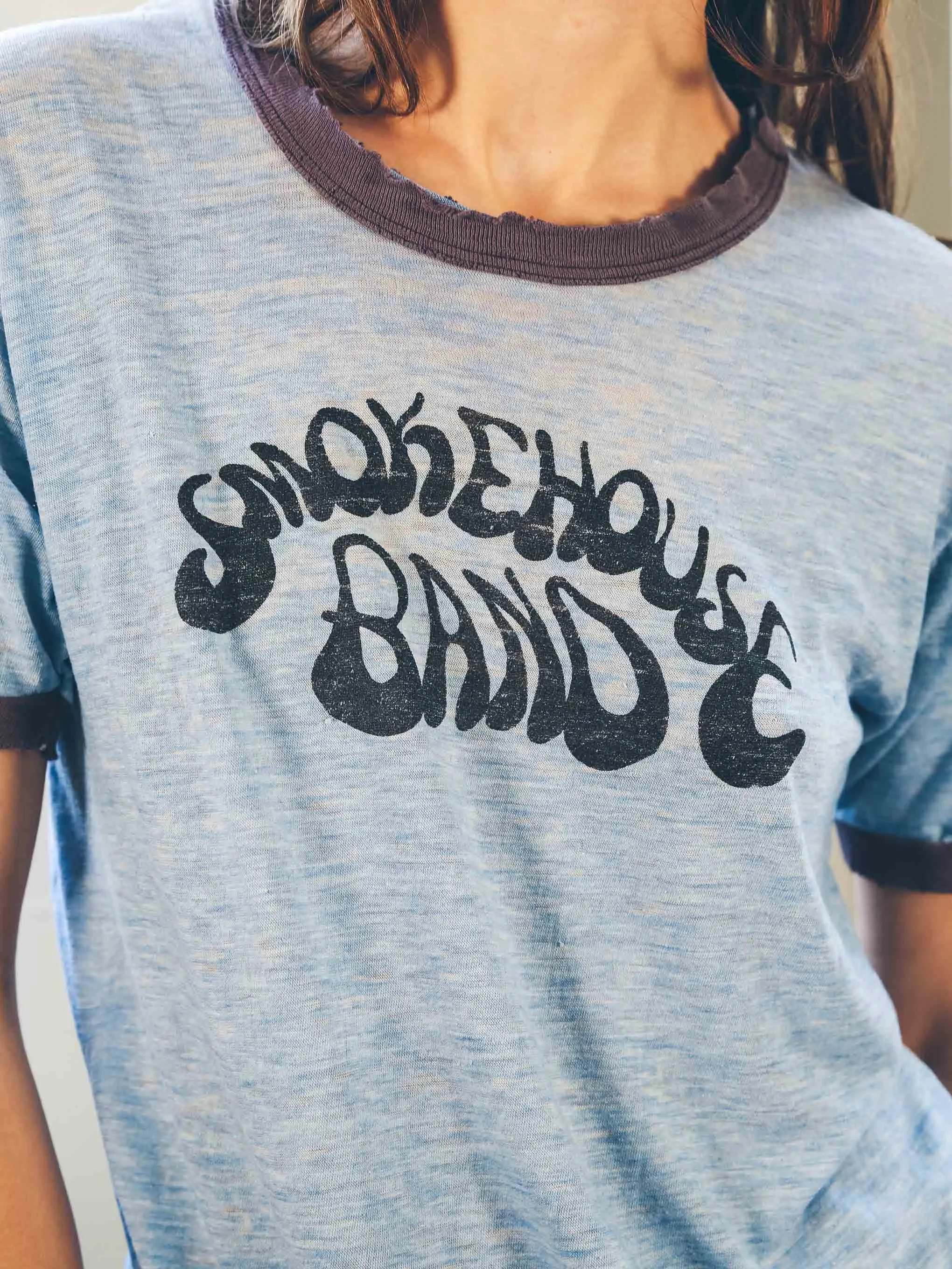 Distressed Smokehouse Band Tee