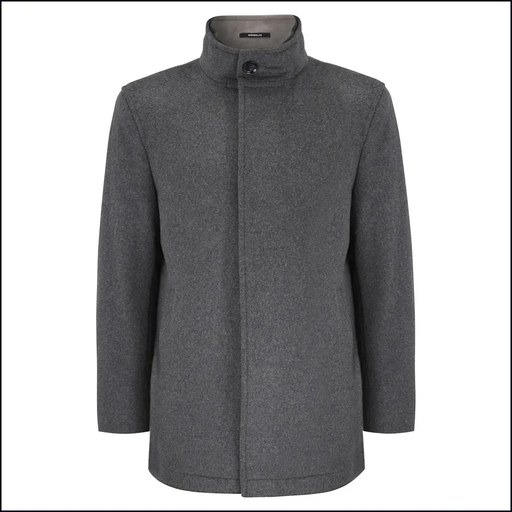 Douglas Jenner Pure Wool Luxury Car Coat