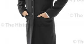 Edwardian Mens  single breasted overcoat - GREY