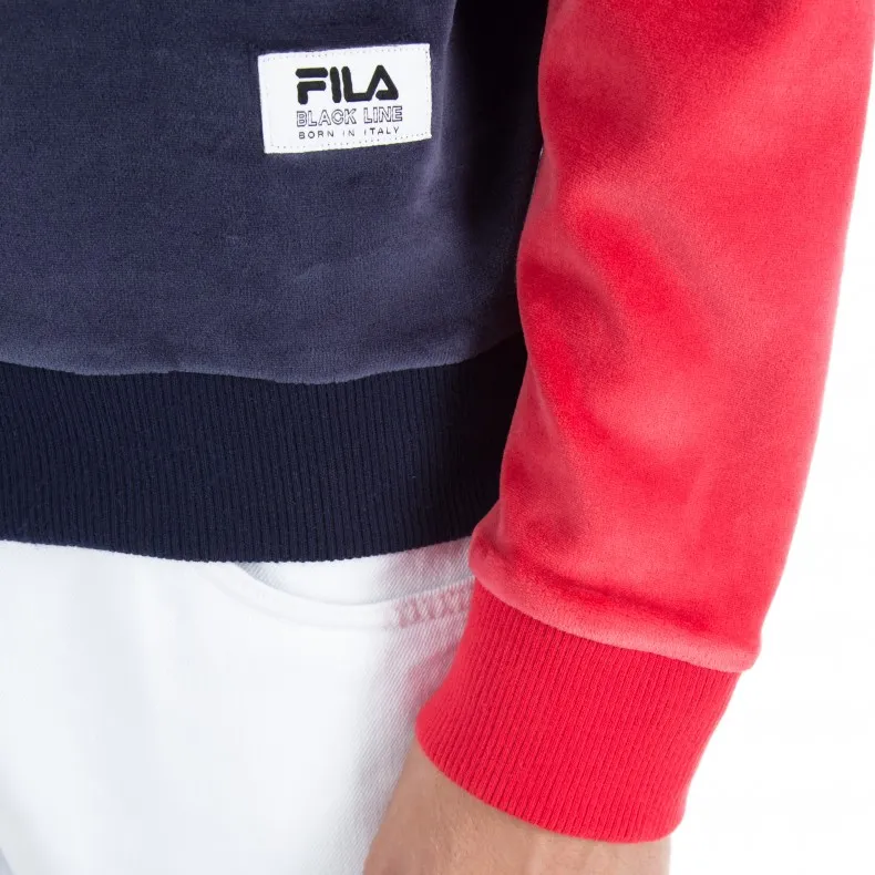 FILA Black Line Serzo Crew Neck Sweatshirt (Peacoat)