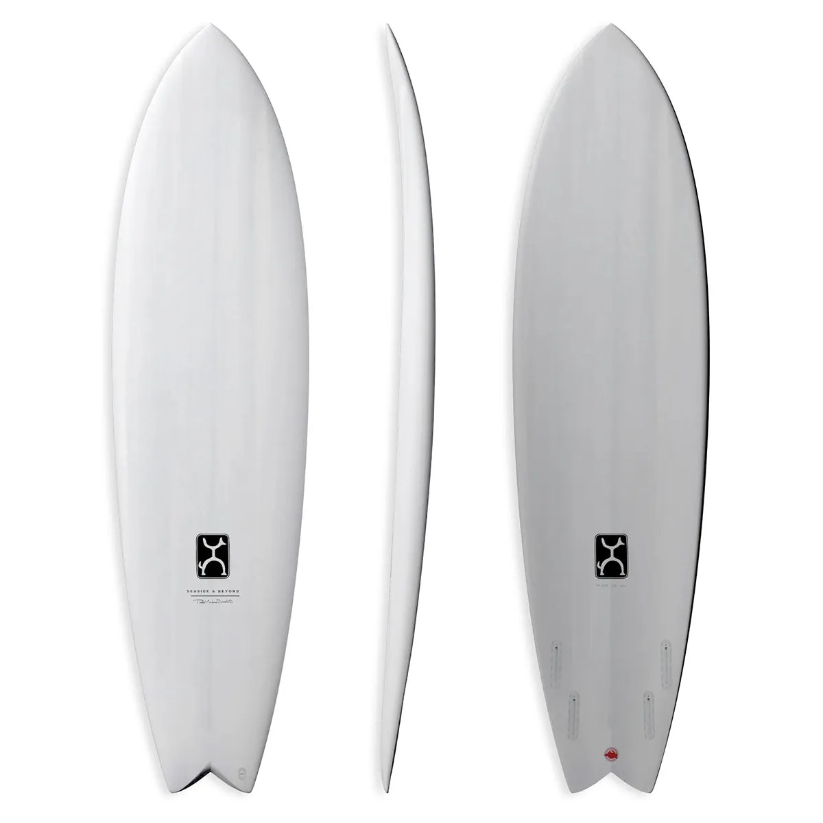 Firewire Seaside & Beyond Surfboard (Thunderbolt Red)