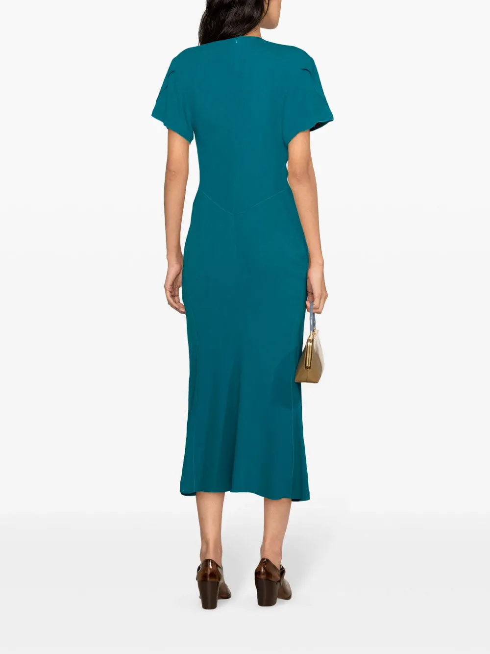 Flared midi dress