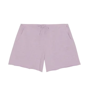 Ganni Lilac Drawstring Shorts