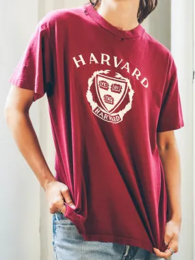 Harvard Distressed Tee