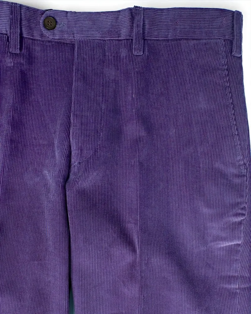 Heather Cotton Corduroy Trousers