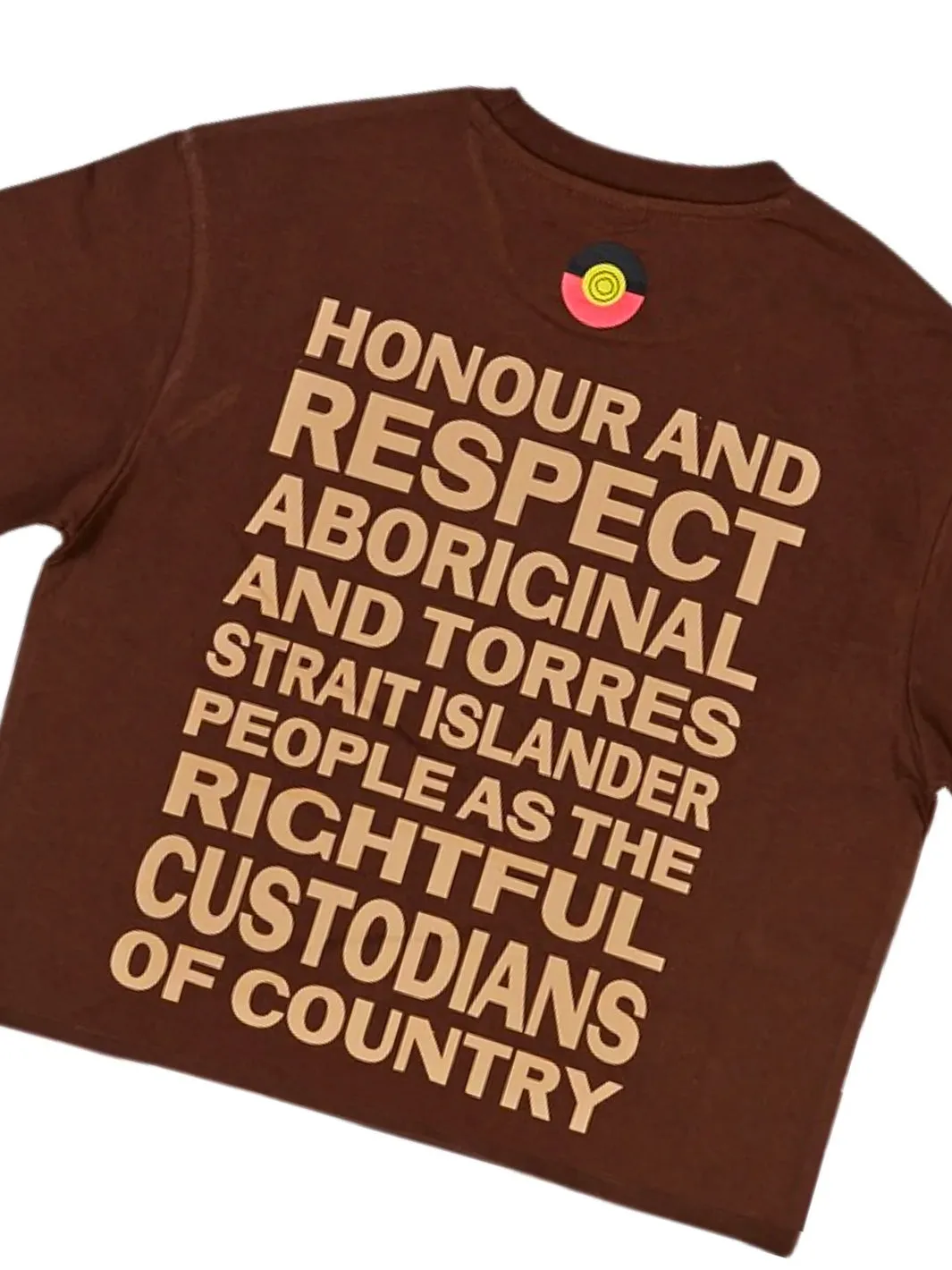 HONOUR COUNTRY CROP TEE - BROWN