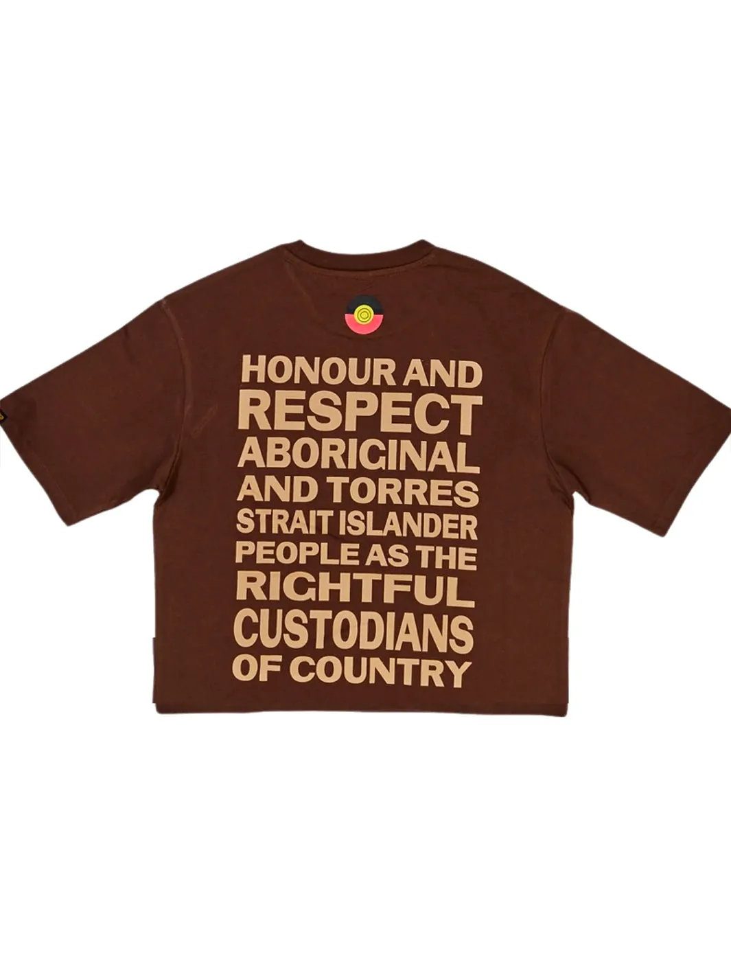 HONOUR COUNTRY CROP TEE - BROWN