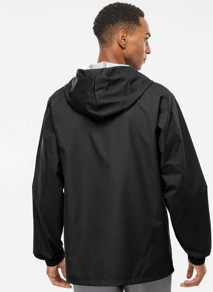 Independent Trading Co. Water-Resistant Hooded Windbreaker