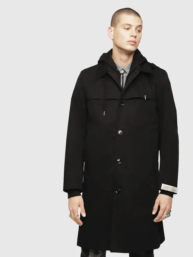 J-haruo Overcoat Black