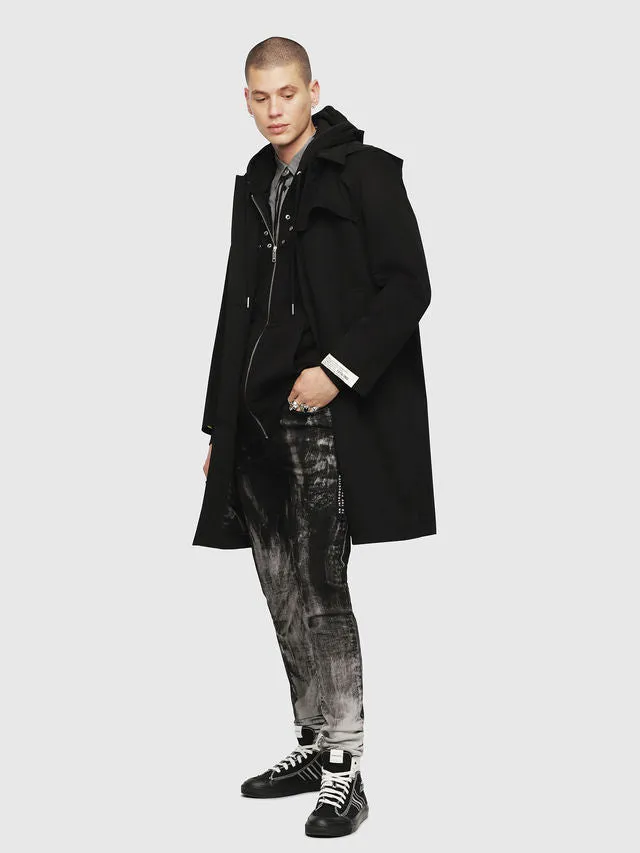 J-haruo Overcoat Black