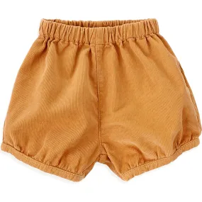 Knot Celeste Corduroy Corduroy Shorts, Yellow