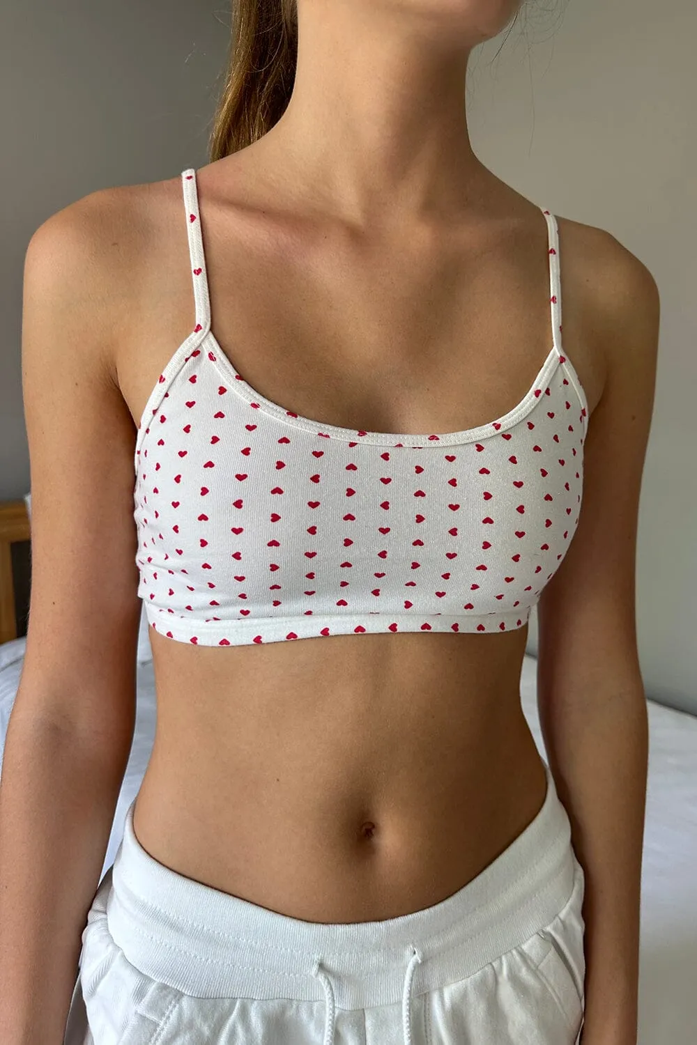 Laney Hearts Bra Top