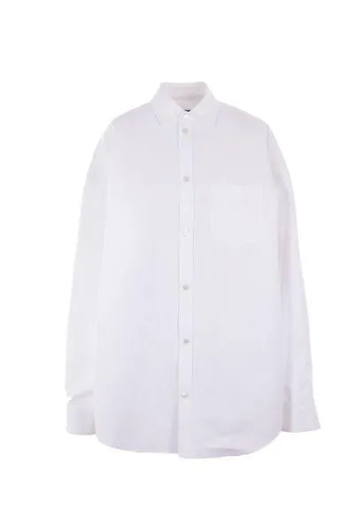 LARGE FIT OUTERWEAR SHIRT WHITE