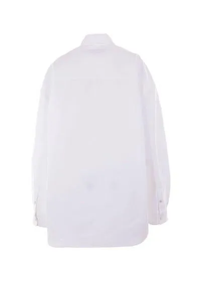 LARGE FIT OUTERWEAR SHIRT WHITE