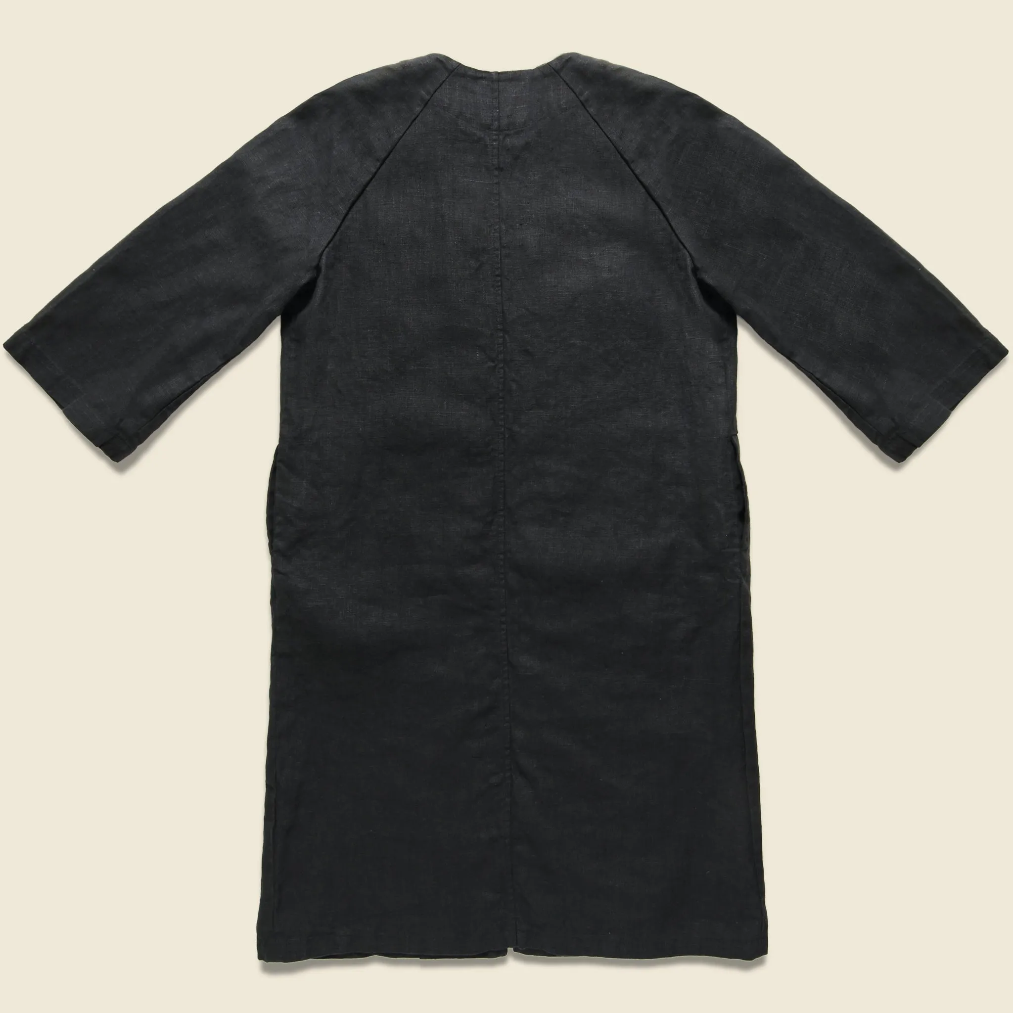 Linen Bette Coat - Graphite