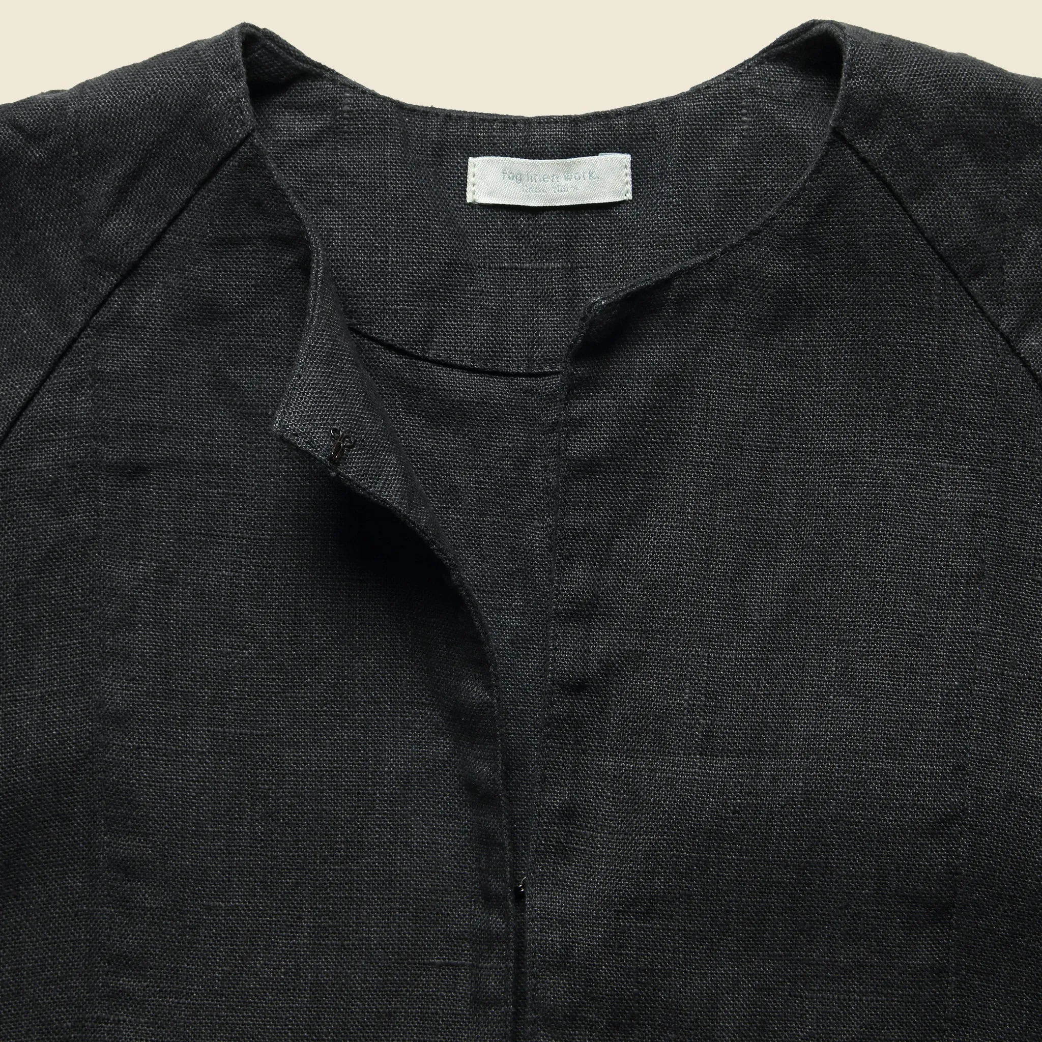 Linen Bette Coat - Graphite