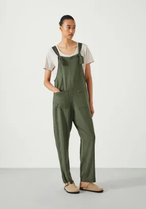 Linen Summer Dungarees