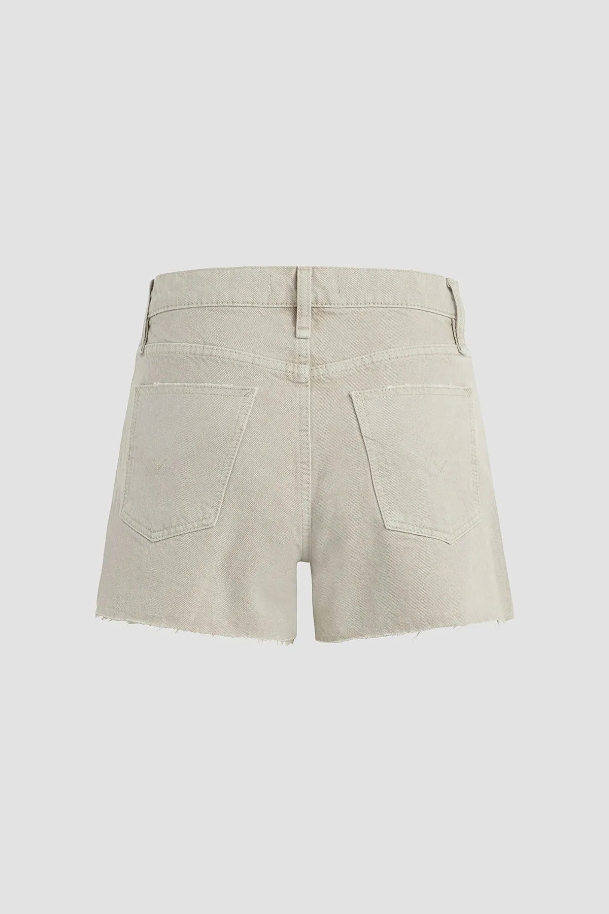 Lori High Rise Short - Distressed Peyote