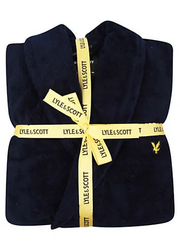 Lyle & Scott Lucas Peacoat Bathrobe | Grattan