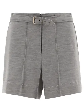 Maison Margiela High Waist Belted Shorts