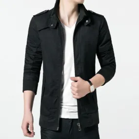 Men Jackets Slim Fits Casual Men Coats Men Outwears Casual Men's Jackets SM6