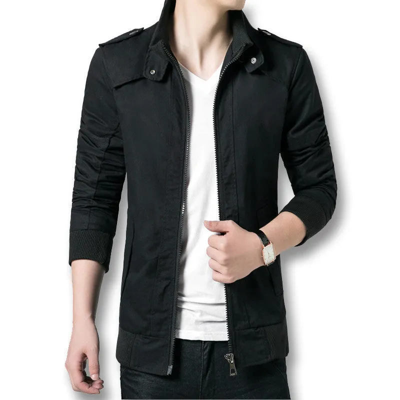 Men Jackets Slim Fits Casual Men Coats Men Outwears Casual Men's Jackets SM6