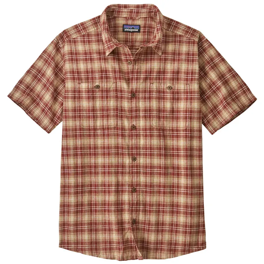 Men's Back Step Shirt - Beyond Horizons: Mangrove Red