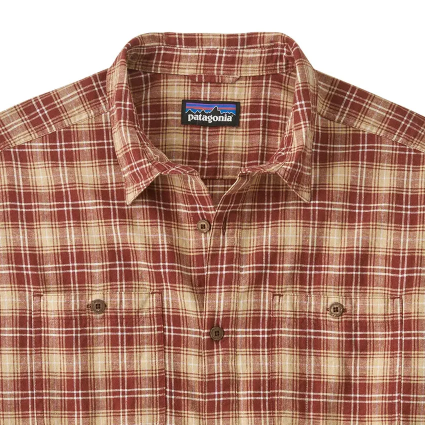 Men's Back Step Shirt - Beyond Horizons: Mangrove Red