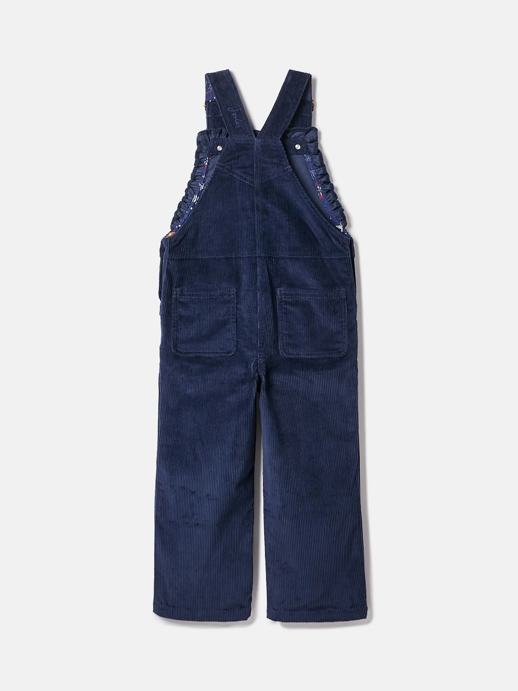 Navy Blue Cord Dungarees