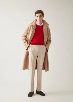 Nelson Raglan Coat - Camel