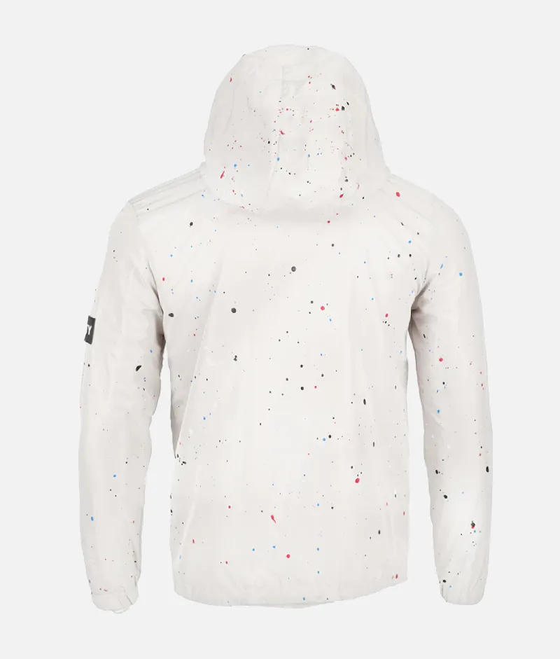 Nvlty Paint Windbreaker Off White | Upto 30% Off