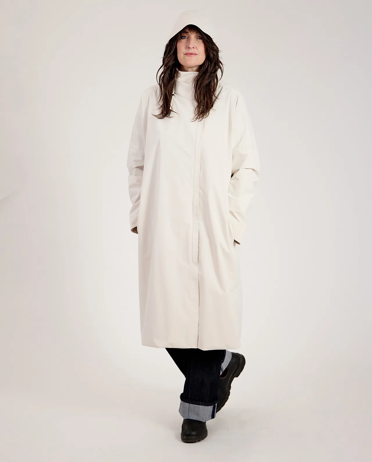 Odyssey Atmosphere White | Waterproof Overcoat