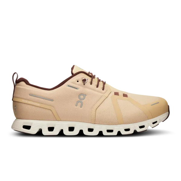 On Men’s Cloud 5 Waterproof Savannah Ivory