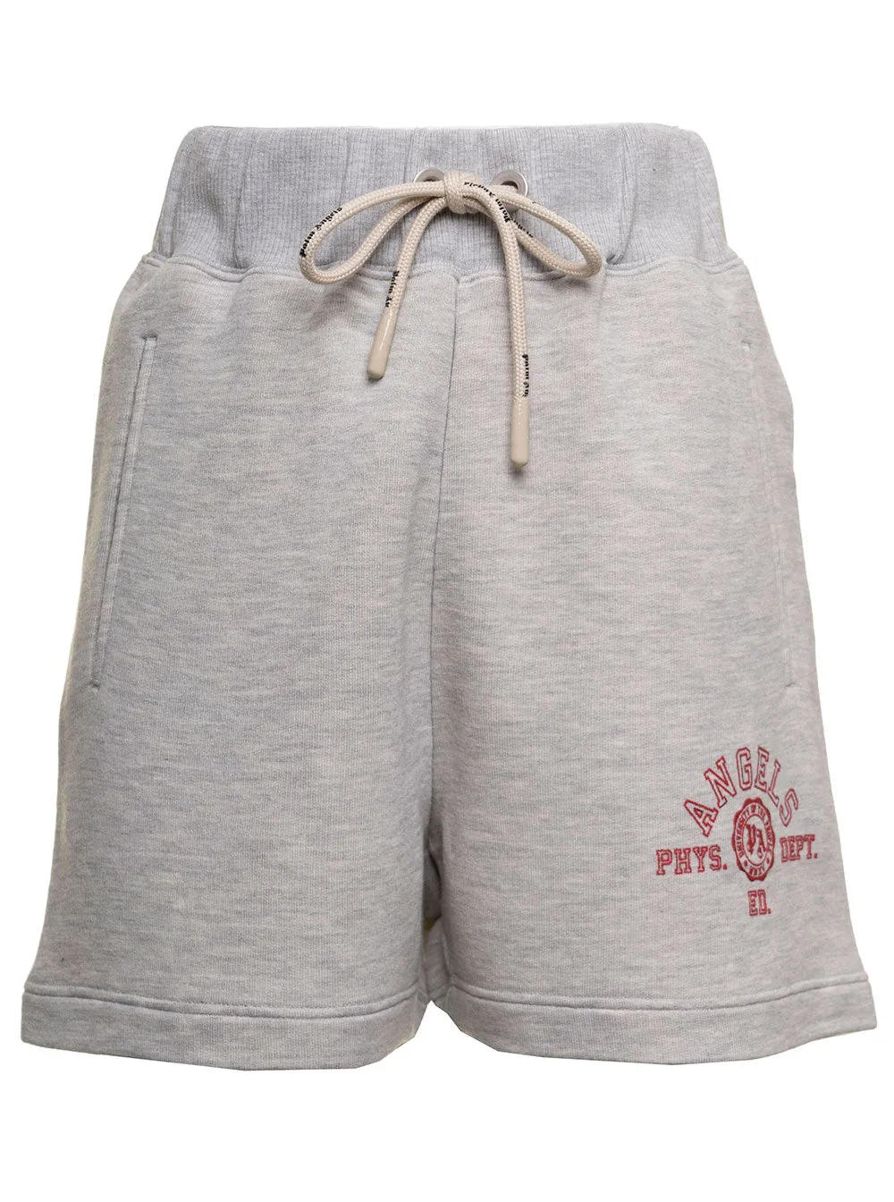 Palm Angels Logo Printed Drawstring Shorts