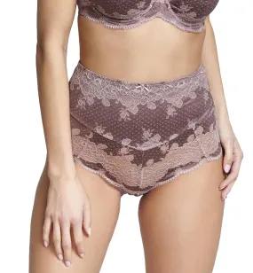 Panache Clara High Waist Brief (7254) - Praline